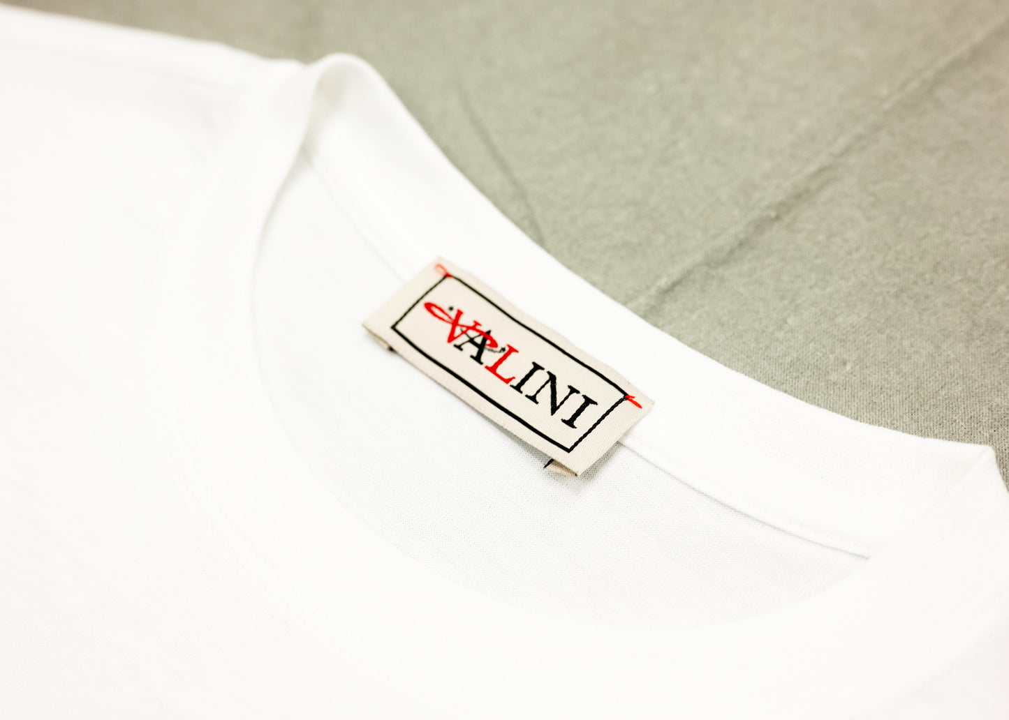 Valini White Classic Logo T Shirt