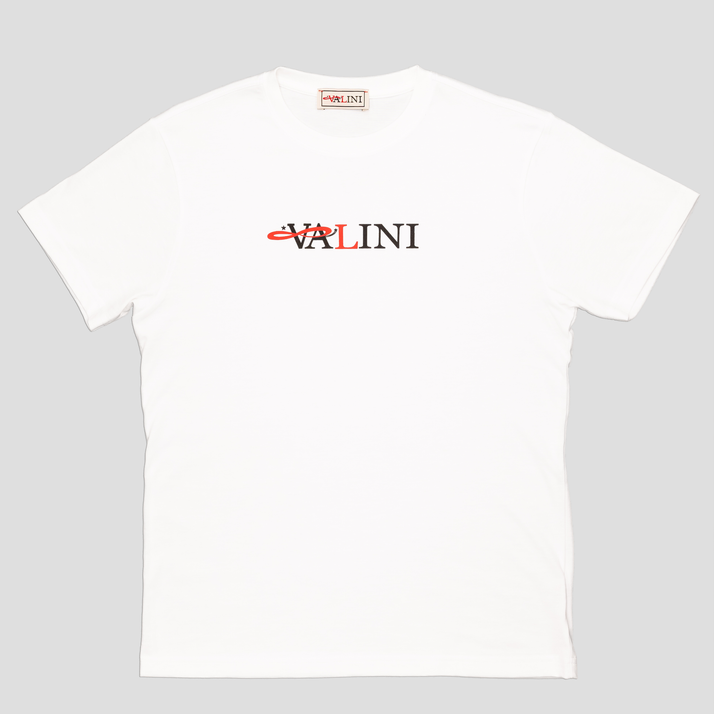 Valini White Classic Logo T Shirt