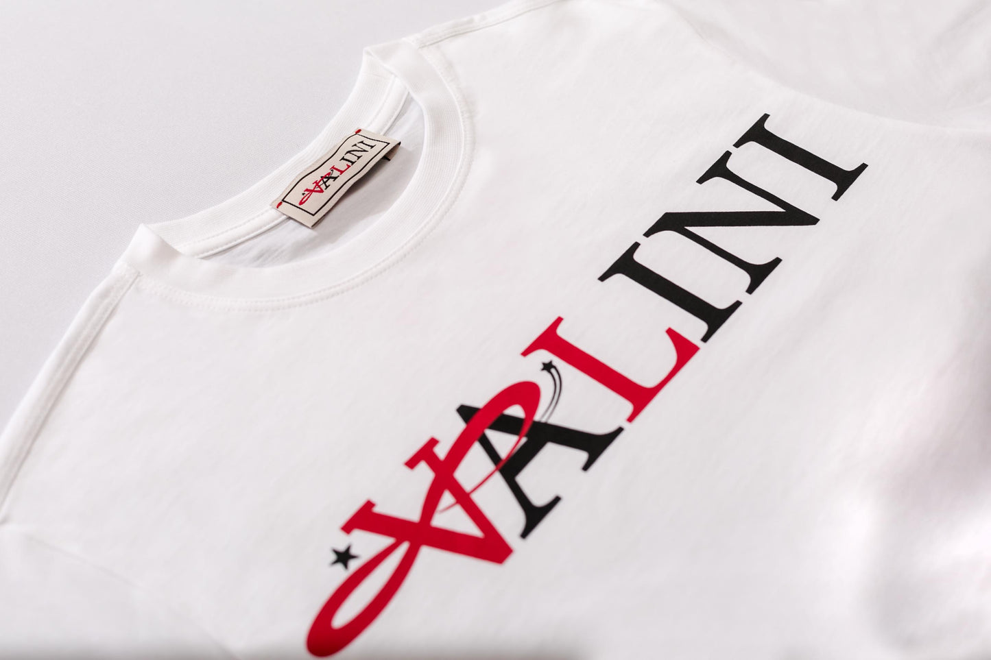 Valini White Classic Logo T Shirt