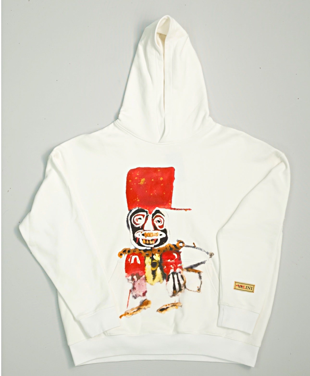 Valini White “Circle Of Life” Art Hoodie