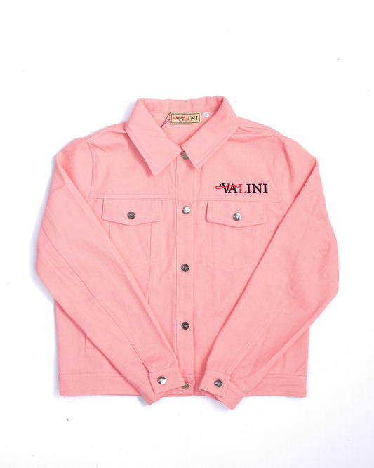 Valini Pink Universal Denim Jacket