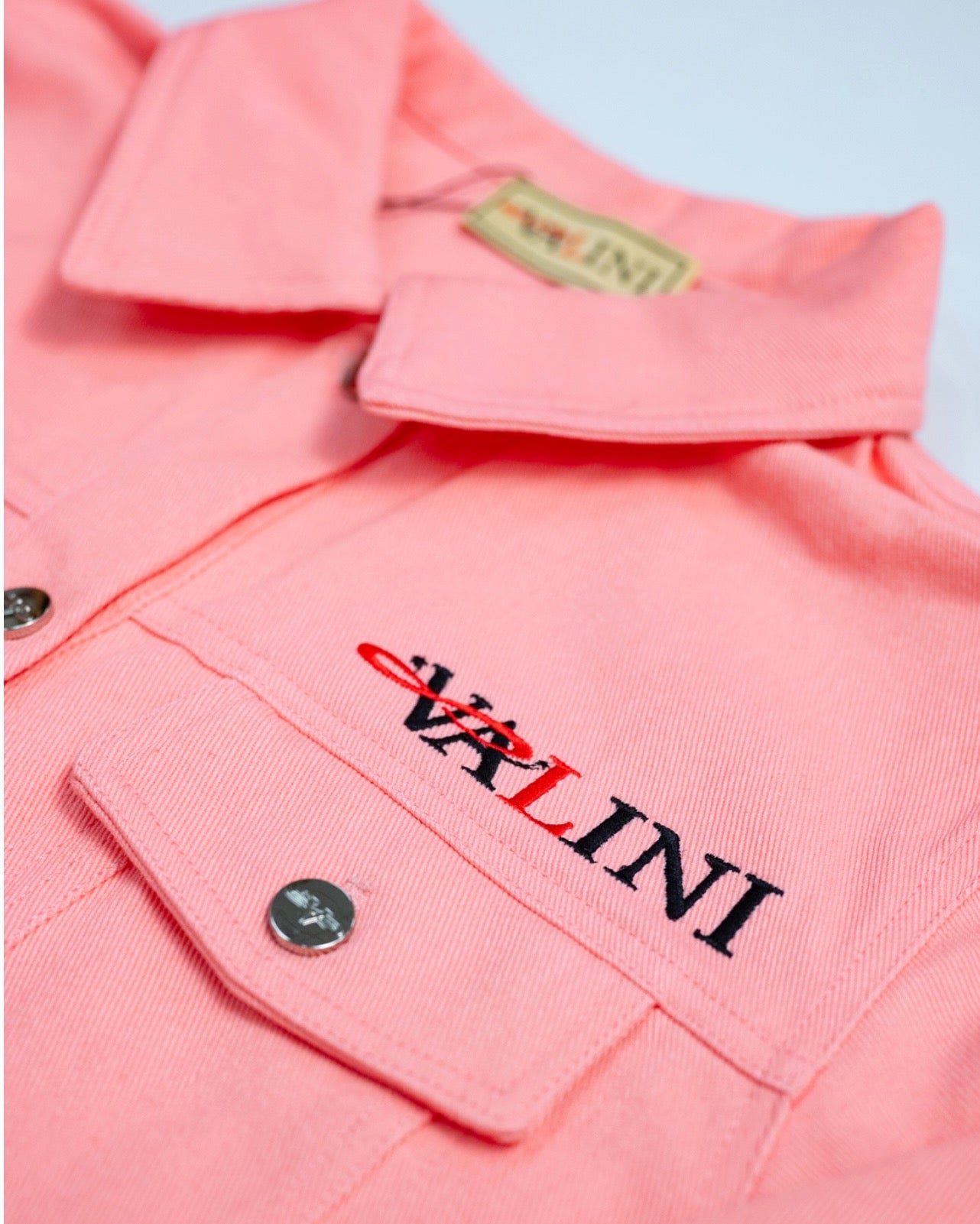 Valini Pink Universal Denim Jacket