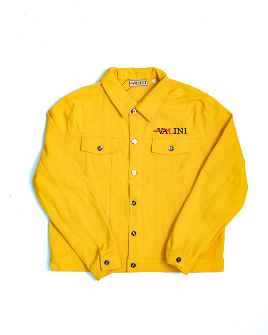 Valini Yellow Universal Denim Jacket