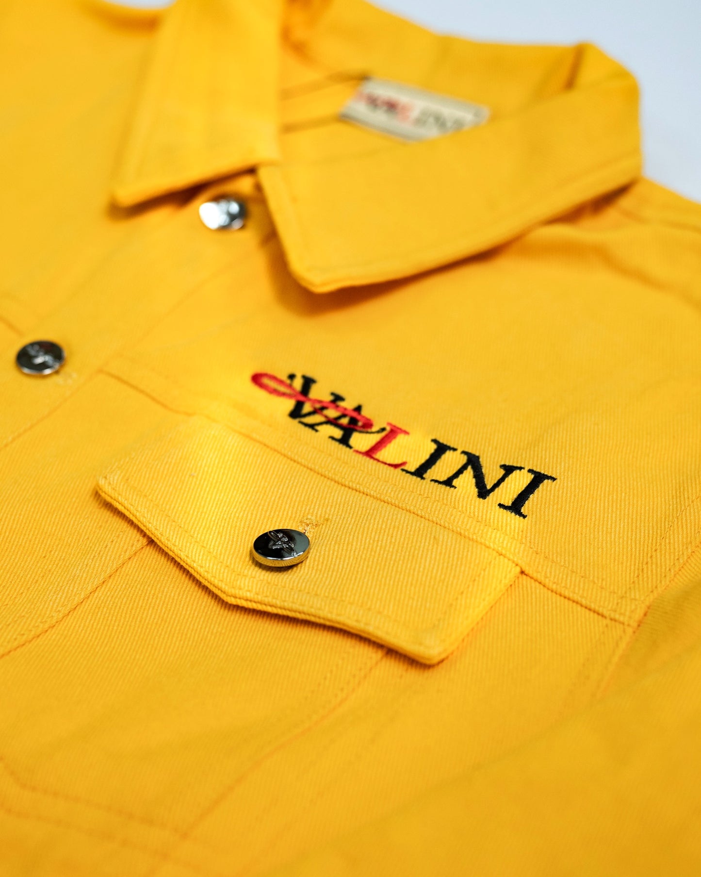 Valini Yellow Universal Denim Jacket