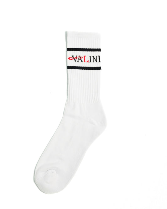 Valini Striped Classic Logo Socks