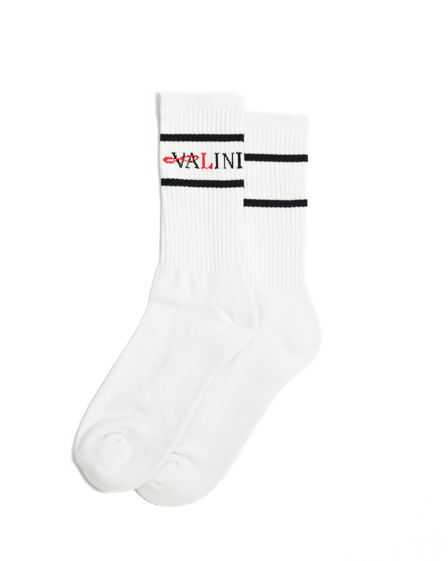 Valini Striped Classic Logo Socks