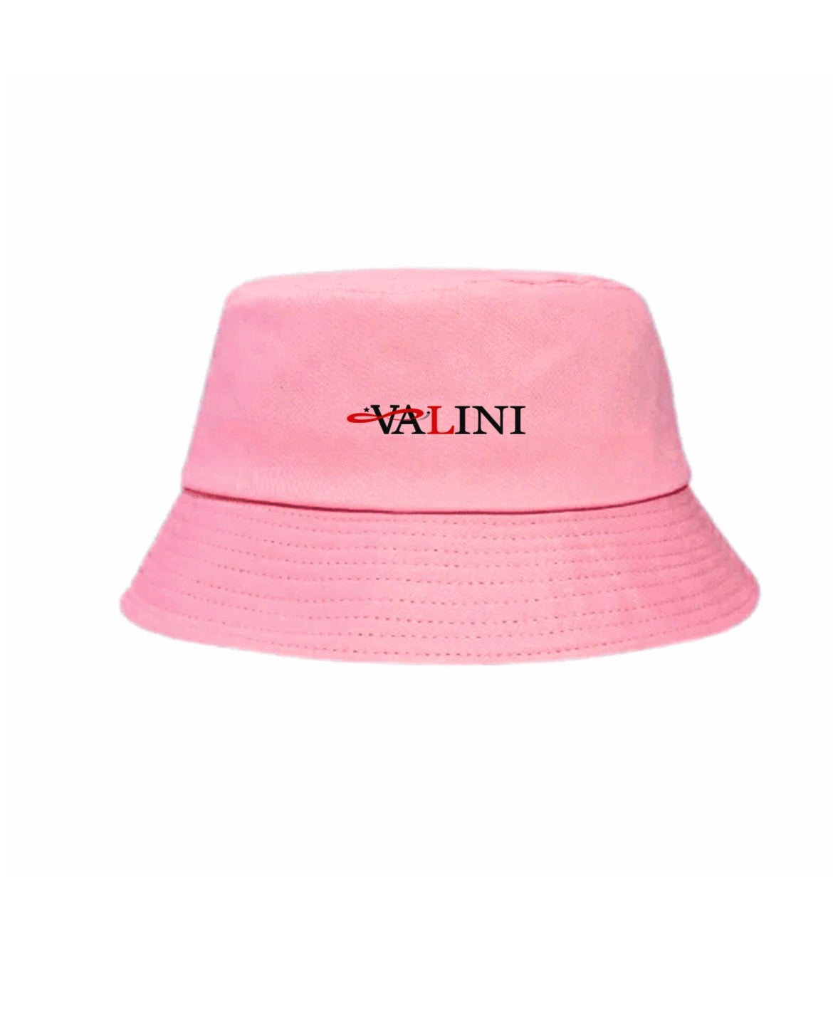 Valini Pink Universal Denim Bucket Hat