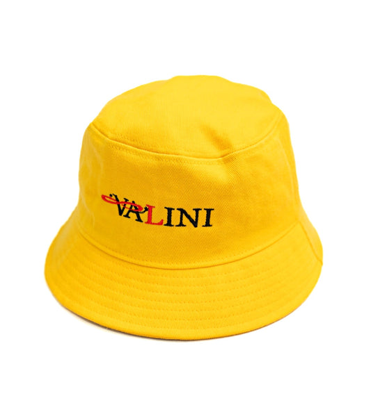 Valini Yellow Universal Denim Bucket Hat