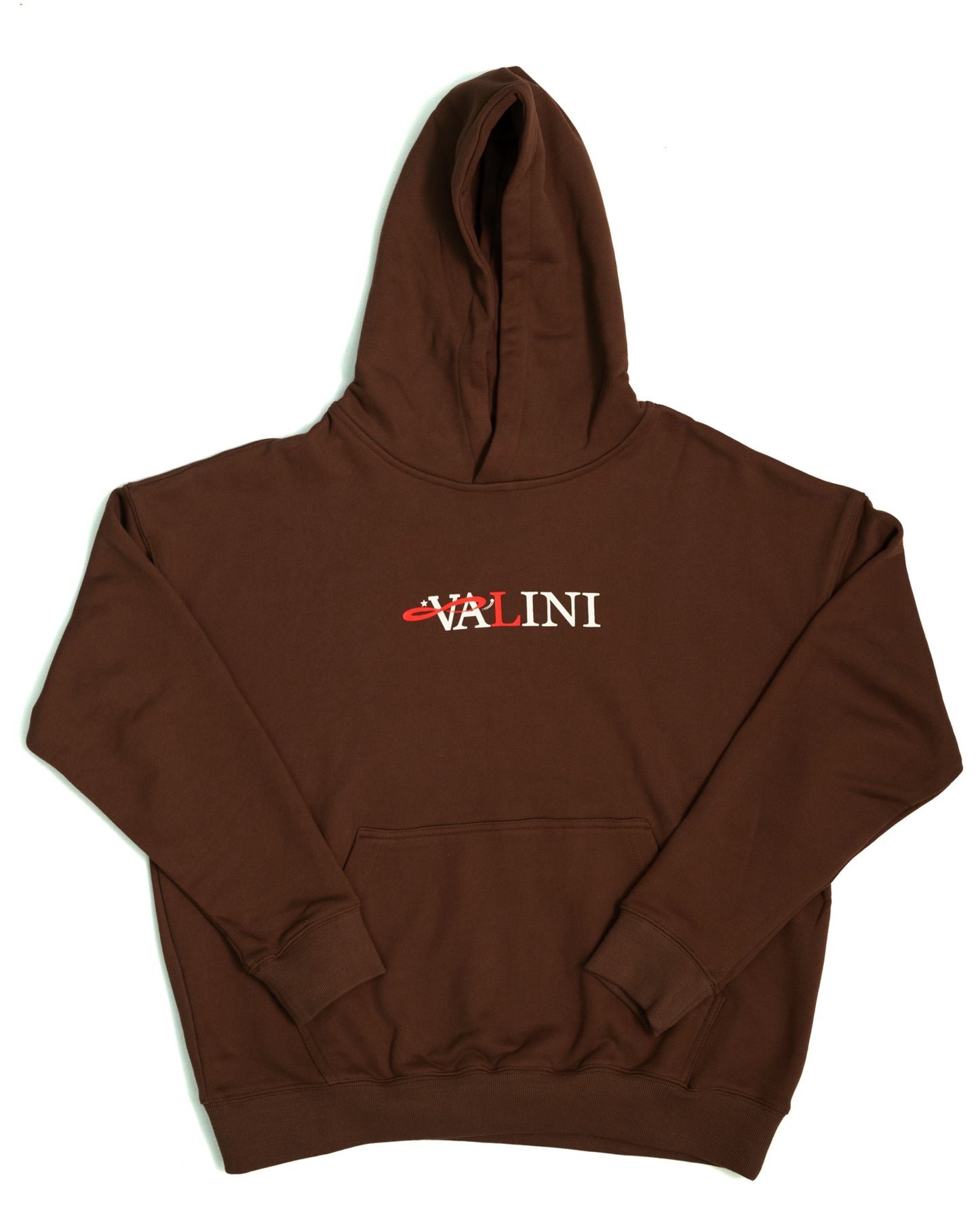 Valini Brown Classic Logo Hoodie