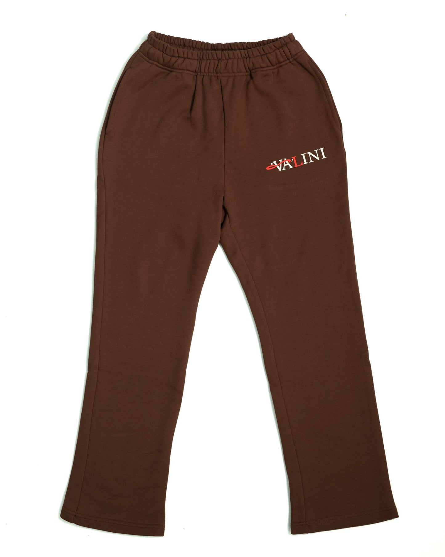 Valini Brown Classic Logo Sweatpants