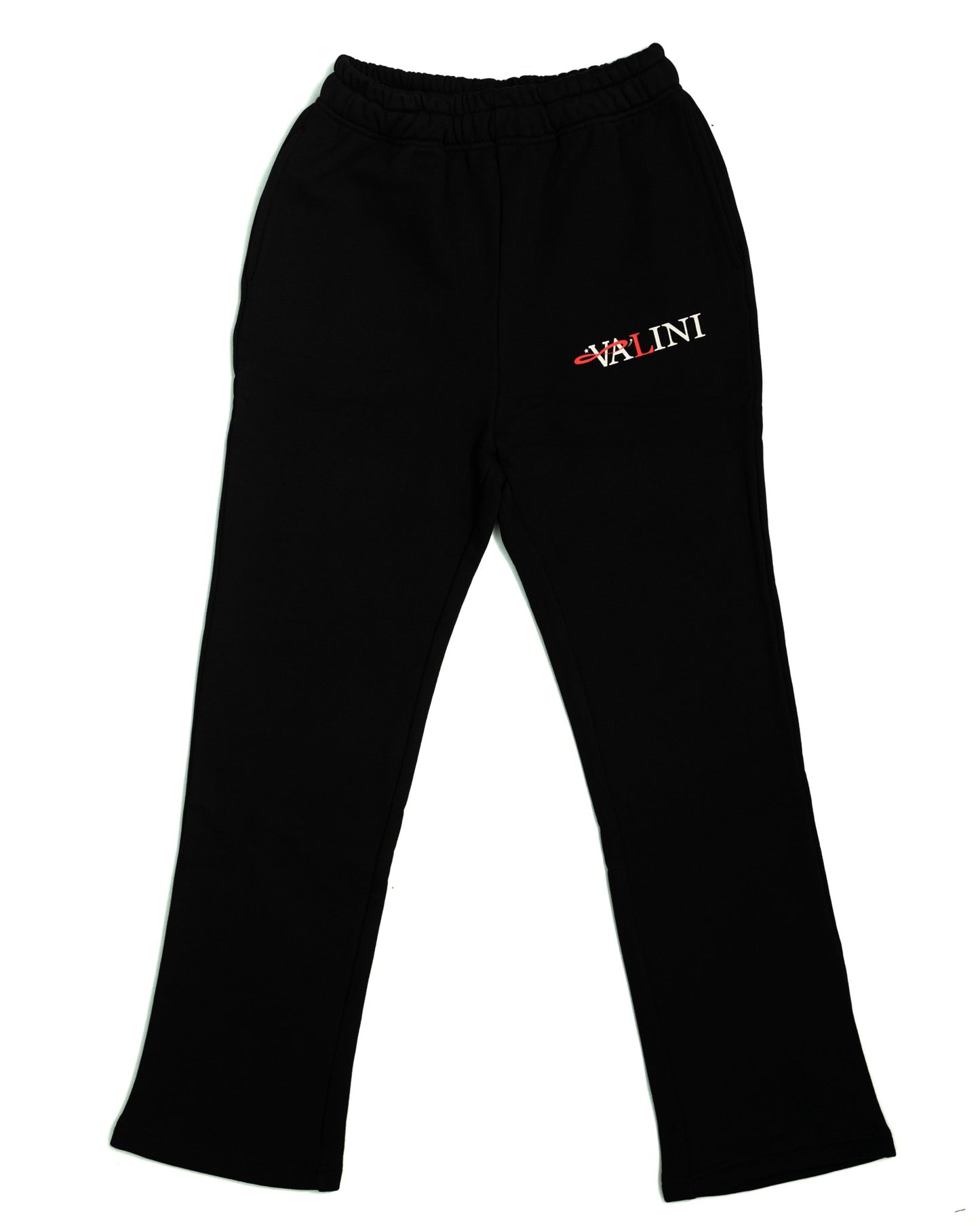 Valini Black Classic Logo Sweatpants