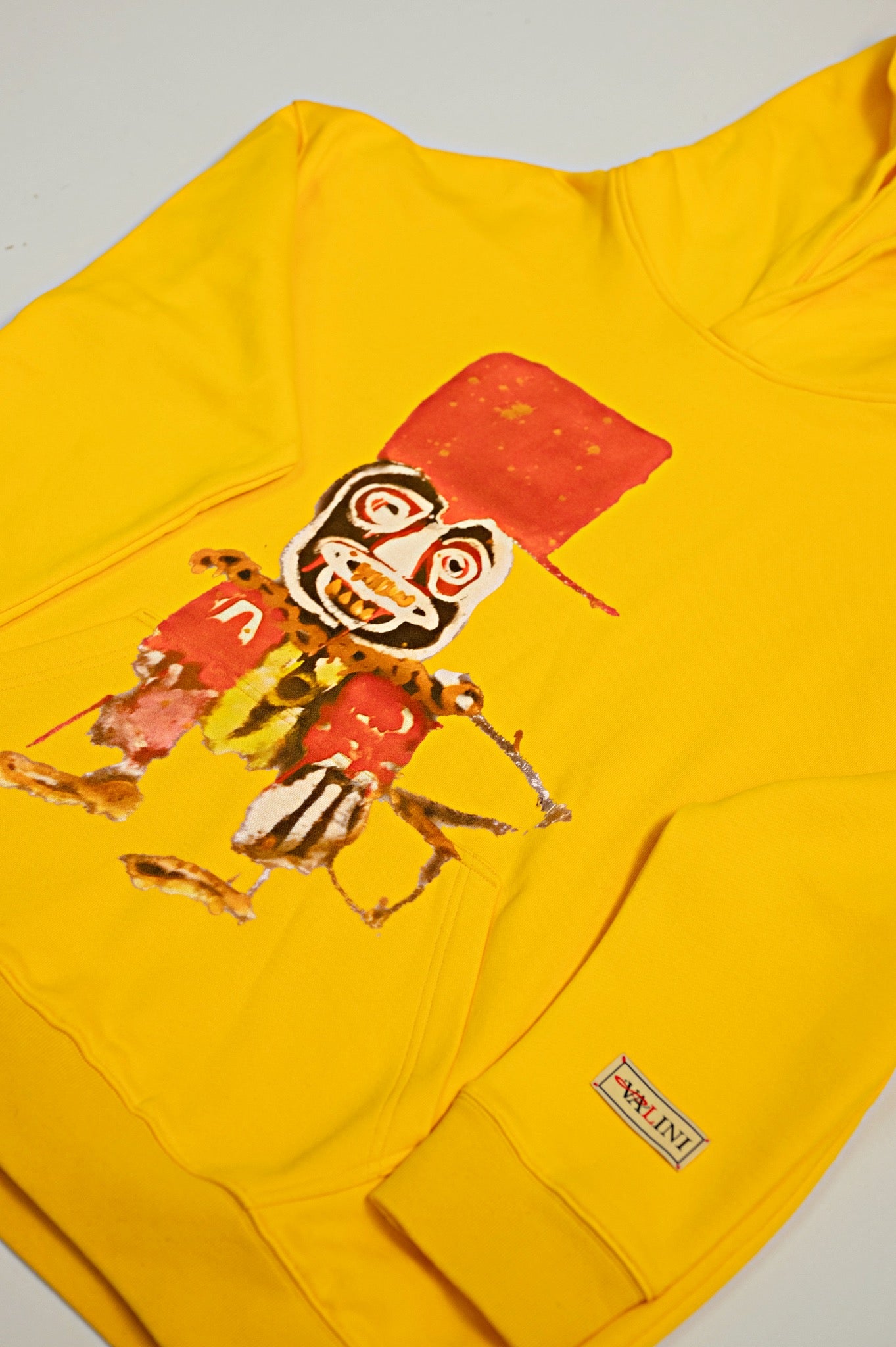 Valini Yellow “Circle Of Life” Art Hoodie