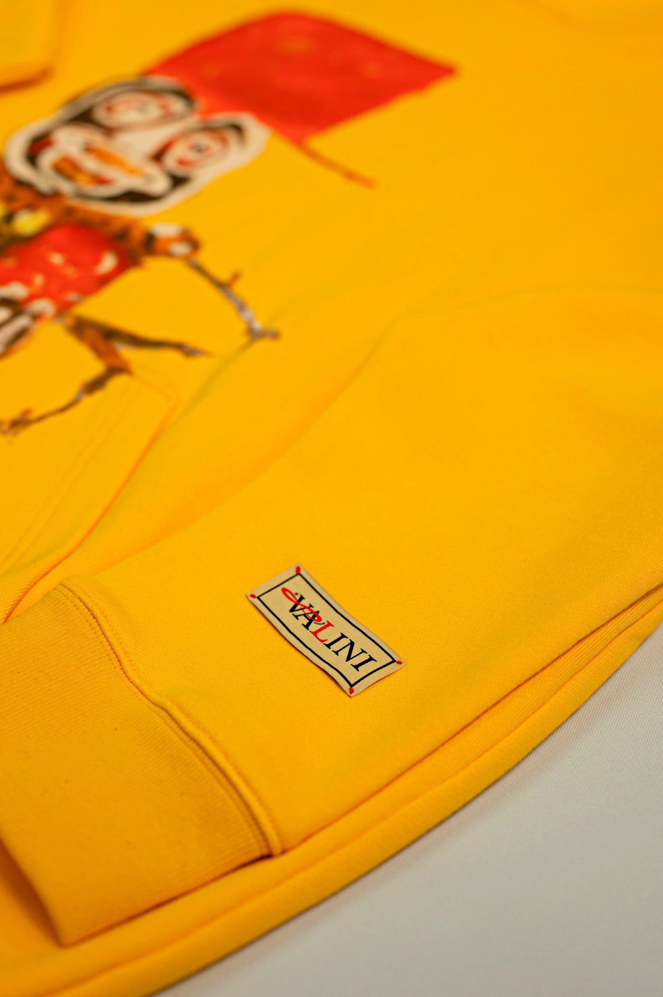 Valini Yellow “Circle Of Life” Art Hoodie